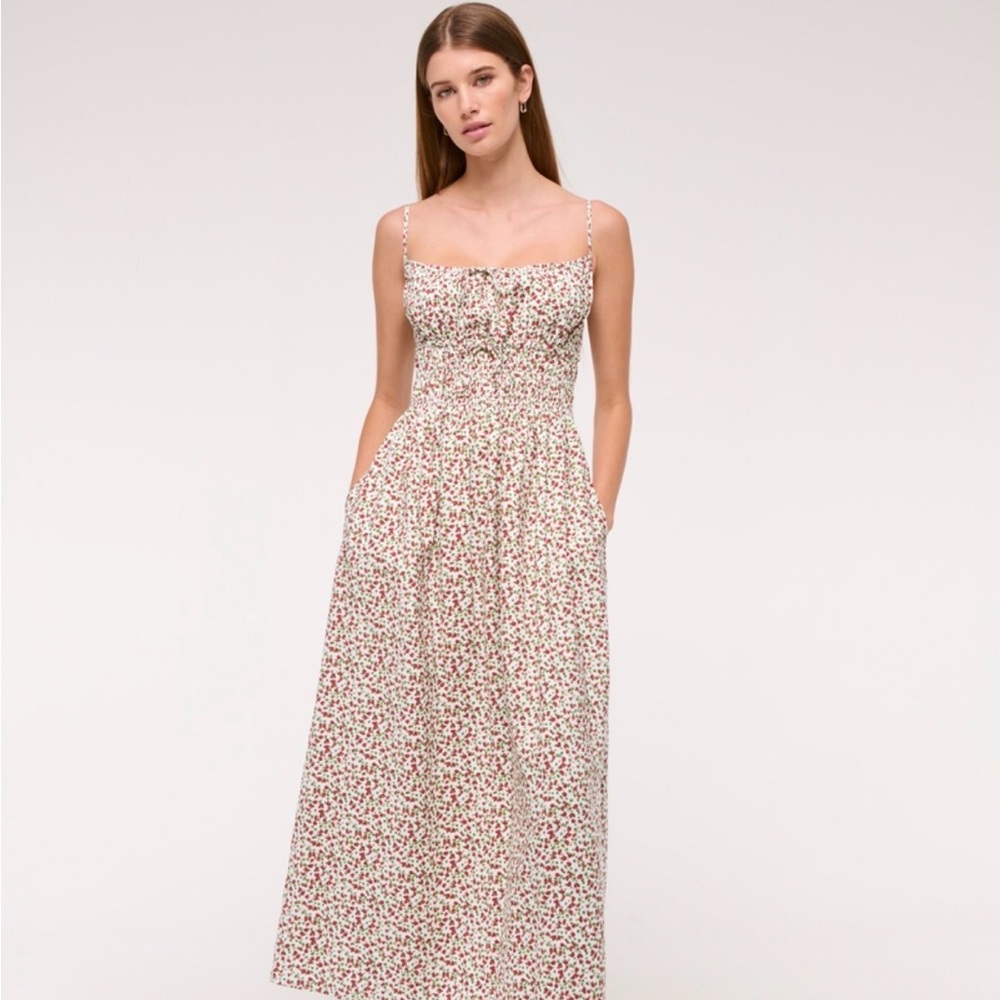 Strawberry Maxi Dress